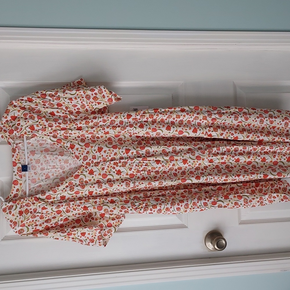 Floral V-Neck Dress